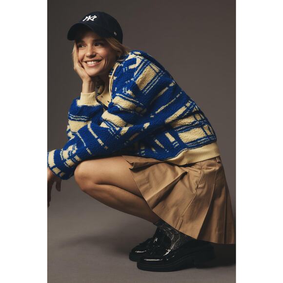 Anthropologie Sherpa Fleece Hoodie - New XL - Picture 2 of 5